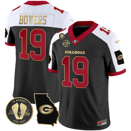 Men's Georgia Bulldogs 2024 Vapor Jersey V3 - Georgia Map - All Stitched