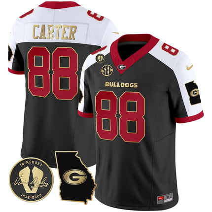 Men's Georgia Bulldogs 2024 Vapor Jersey V3 - Georgia Map - All Stitched