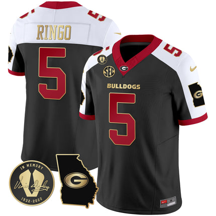 Men's Georgia Bulldogs 2024 Vapor Jersey V3 - Georgia Map - All Stitched