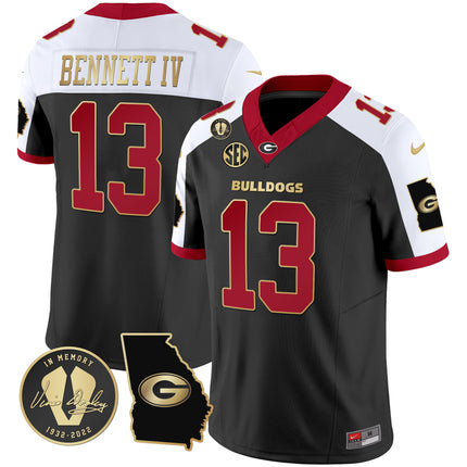 Men's Georgia Bulldogs 2024 Vapor Jersey V3 - Georgia Map - All Stitched