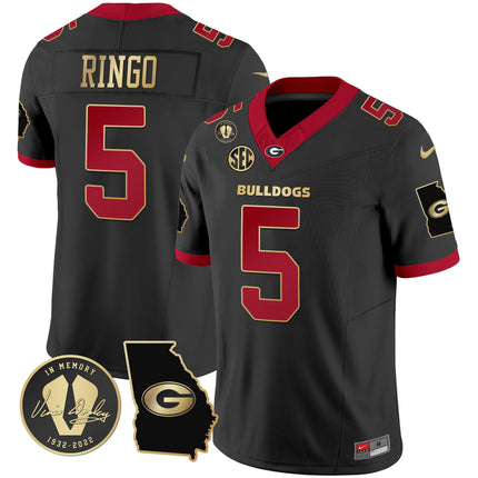 Men's Georgia Bulldogs 2024 Vapor Jersey V3 - Georgia Map - All Stitched