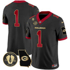 Black Gold Trim / #1 Team / S