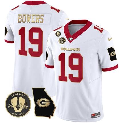 Men's Georgia Bulldogs 2024 Vapor Jersey V3 - Georgia Map - All Stitched