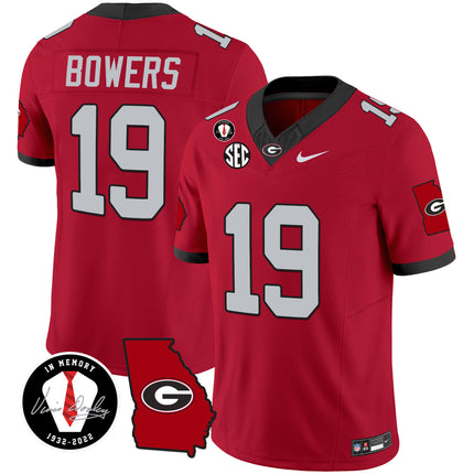 Men's Georgia Bulldogs 2024 Vapor Jersey V3 - Georgia Map - All Stitched