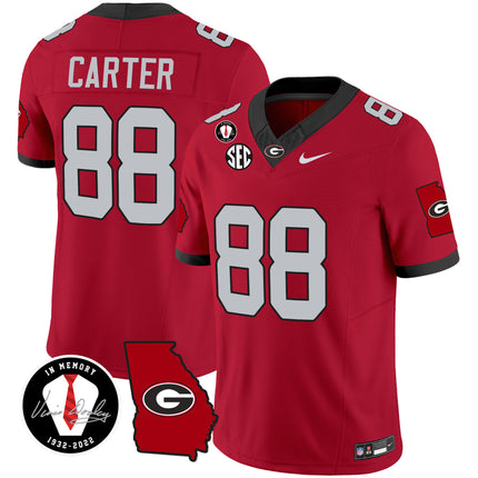 Men's Georgia Bulldogs 2024 Vapor Jersey V3 - Georgia Map - All Stitched