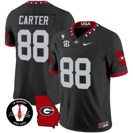 Men's Georgia Bulldogs 2024 Vapor Jersey V3 - Georgia Map - All Stitched