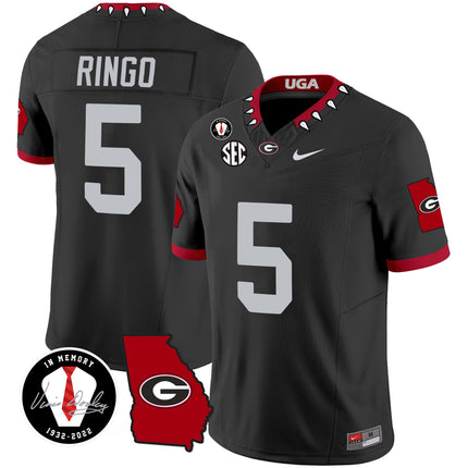 Men's Georgia Bulldogs 2024 Vapor Jersey V3 - Georgia Map - All Stitched