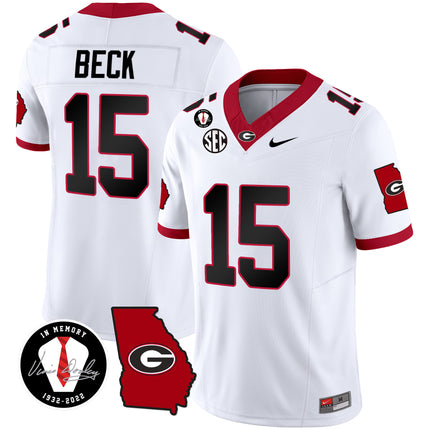 Men's Georgia Bulldogs 2024 Vapor Jersey V3 - Georgia Map - All Stitched