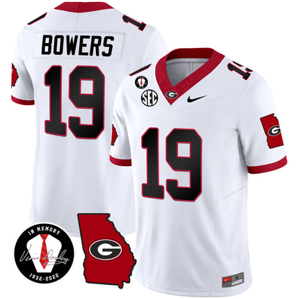 Men's Georgia Bulldogs 2024 Vapor Jersey V3 - Georgia Map - All Stitched