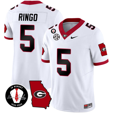 Men's Georgia Bulldogs 2024 Vapor Jersey V3 - Georgia Map - All Stitched