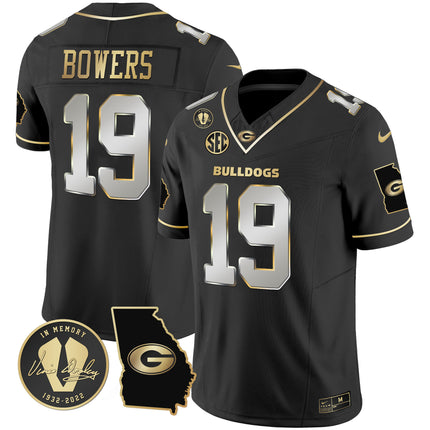 Men's Georgia Bulldogs 2024 Vapor Jersey V3 - Georgia Map - All Stitched