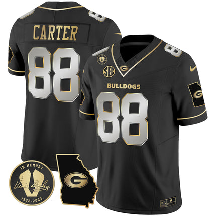 Men's Georgia Bulldogs 2024 Vapor Jersey V3 - Georgia Map - All Stitched