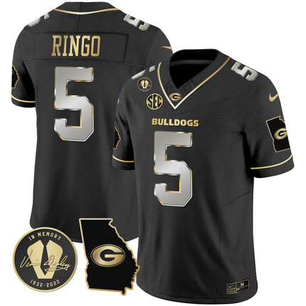 Men's Georgia Bulldogs 2024 Vapor Jersey V3 - Georgia Map - All Stitched