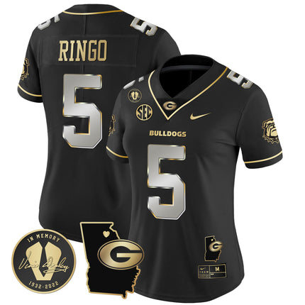 Women's Georgia Bulldogs 2024 Vapor Jersey V4 - Georgia Map - All Stitched