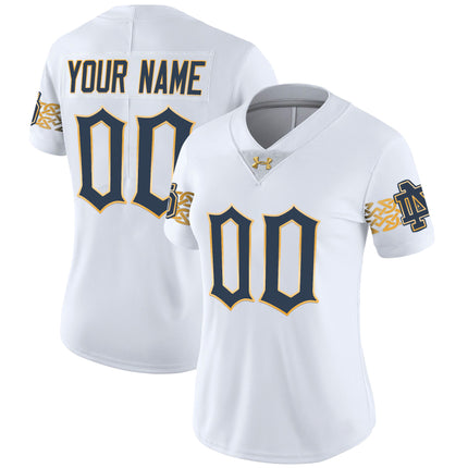 Notre Dame Fighting Irish 2024 Vapor Limited Custrom Jersey V2 - All Stitched