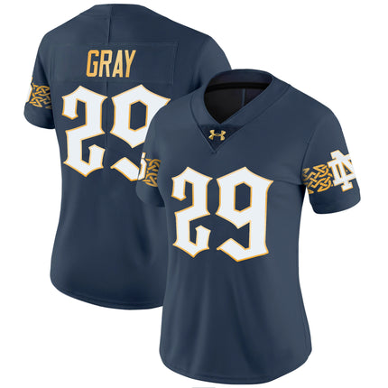 Women's Notre Dame Fighting Irish 2024 Vapor Limited Jersey V2 - All Stitched