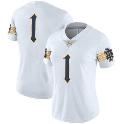 Women's Notre Dame Fighting Irish 2024 Vapor Limited Jersey V2 - All Stitched