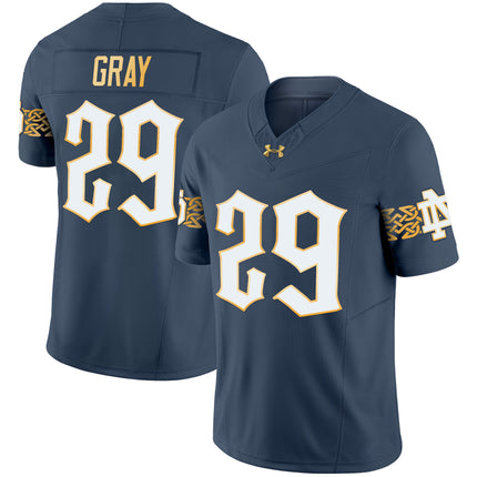 Men's Notre Dame Fighting Irish 2024 Vapor Limited Jersey V2 - All Stitched