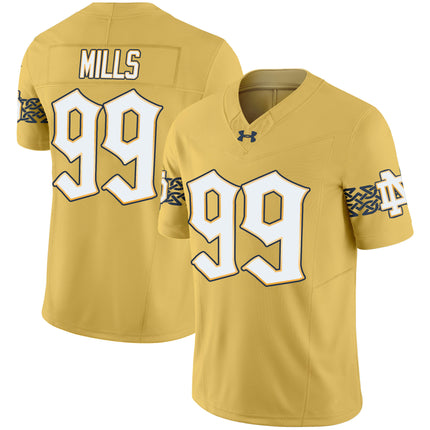 Men's Notre Dame Fighting Irish 2024 Vapor Limited Jersey V2 - All Stitched
