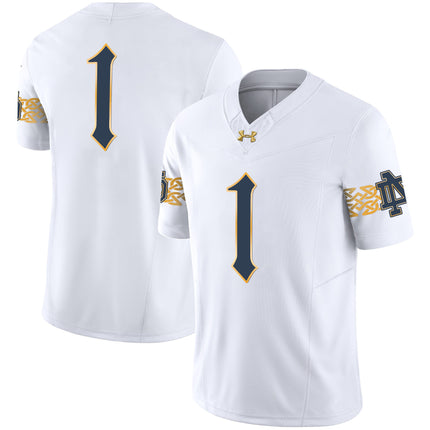 Men's Notre Dame Fighting Irish 2024 Vapor Limited Jersey V2 - All Stitched