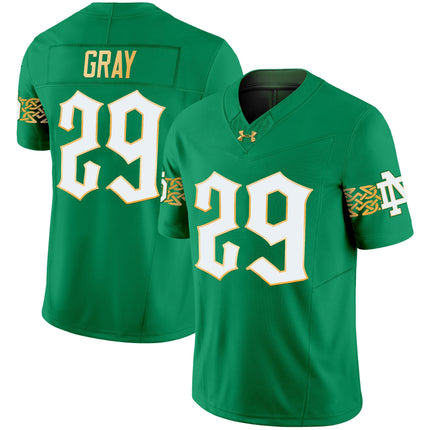 Men's Notre Dame Fighting Irish 2024 Vapor Limited Jersey V2 - All Stitched