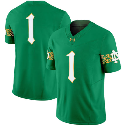 Men's Notre Dame Fighting Irish 2024 Vapor Limited Jersey V2 - All Stitched