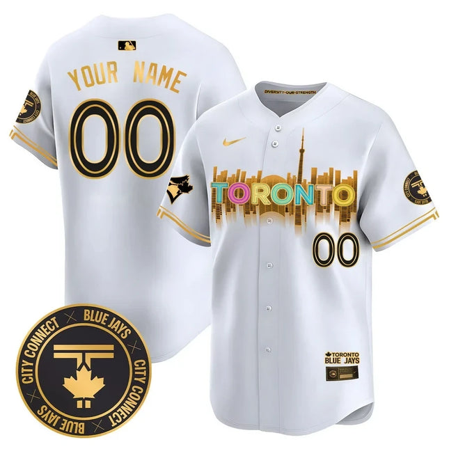 Custom TB Jays City Connect Limited 2024 Custom Jersey TLA - All Stitched