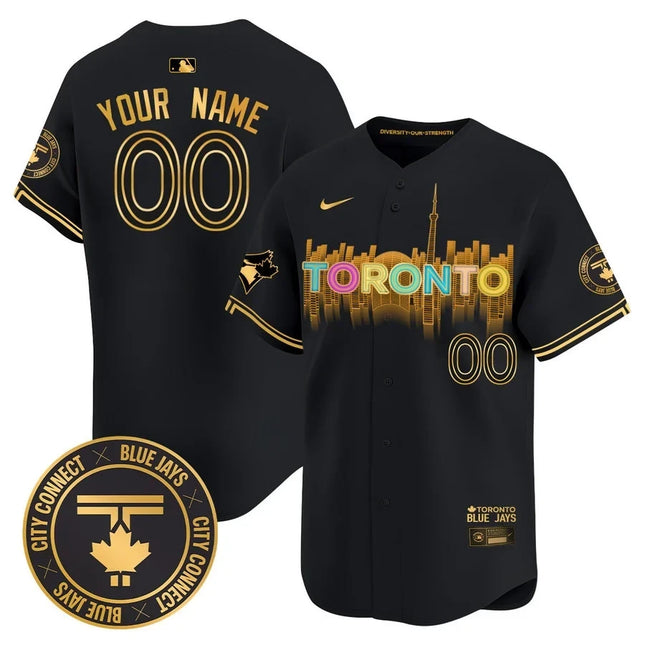 Custom TB Jays City Connect Limited 2024 Custom Jersey TLA - All Stitched