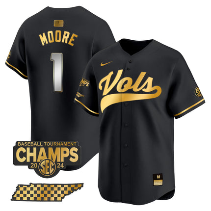 Men's Tennessee Volunteers 2024 Tournament Champions Vapor Premier Limited Jersey - All Stitched