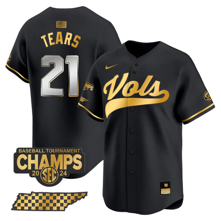Men's Tennessee Volunteers 2024 Tournament Champions Vapor Premier Limited Jersey - All Stitched