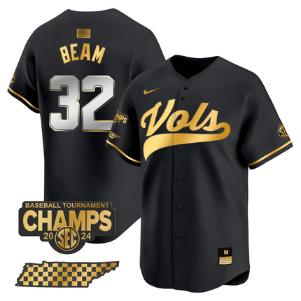 Men's Tennessee Volunteers 2024 Tournament Champions Vapor Premier Limited Jersey - All Stitched