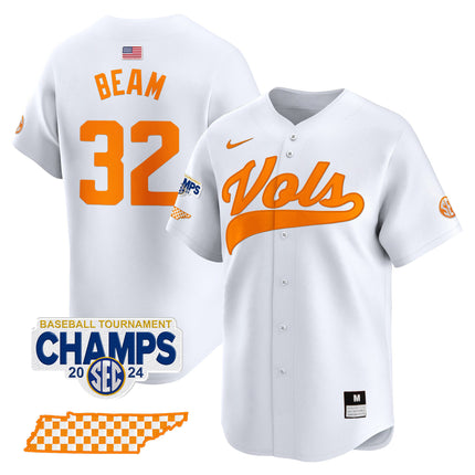 Men's Tennessee Volunteers 2024 Tournament Champions Vapor Premier Limited Jersey - All Stitched