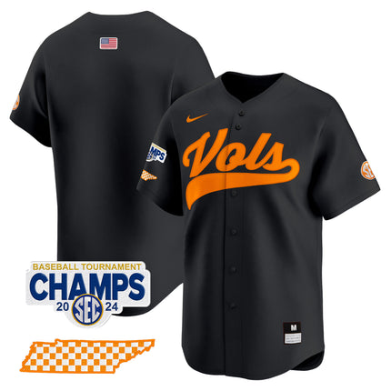 Men's Tennessee Volunteers 2024 Tournament Champions Vapor Premier Limited Jersey - All Stitched