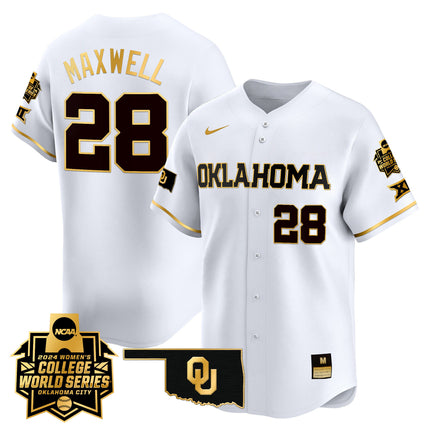 Men's size - Oklahoma Sooners Women's College World Series Champions Vapor Premier Limited Jersey - All Stitched
