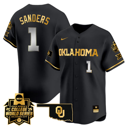 Men's size - Oklahoma Sooners Women's College World Series Champions Vapor Premier Limited Jersey - All Stitched