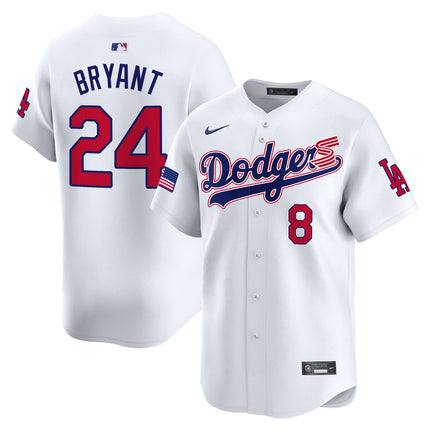 Men's Dodgers 2024 Independence Day Vapor Premier Limited Jersey - All Stitched