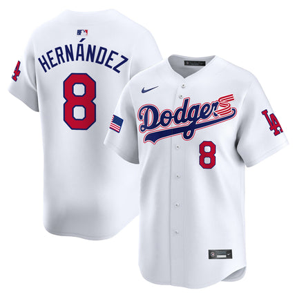 Men's Dodgers 2024 Independence Day Vapor Premier Limited Jersey - All Stitched