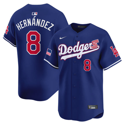 Men's Dodgers 2024 Independence Day Vapor Premier Limited Jersey - All Stitched