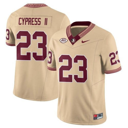 Men?s Florida State Seminoles Football Vapor Gold Jersey ? All Stitched
