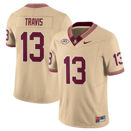Men?s Florida State Seminoles Football Vapor Gold Jersey ? All Stitched