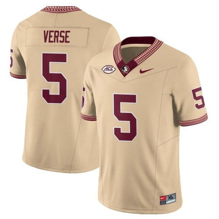 Men?s Florida State Seminoles Football Vapor Gold Jersey ? All Stitched
