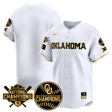 Men's size - Oklahoma Women's Back To National Champions Jersey 406VTTLJS002 - All Stitched