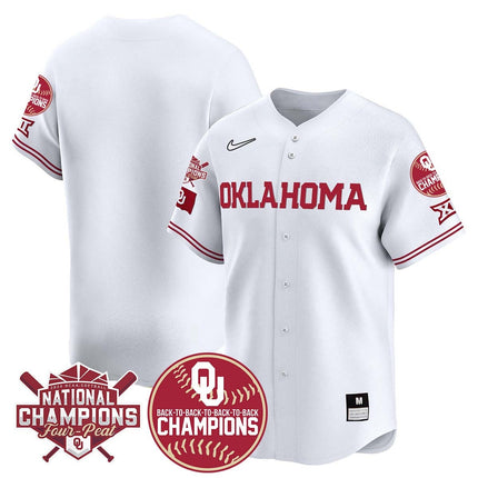 Men's size - Oklahoma Women's Back To National Champions Jersey 406VTTLJS002 - All Stitched