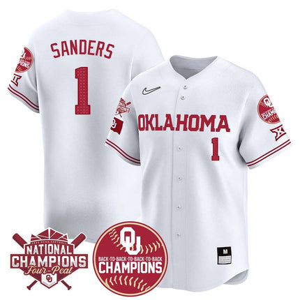 Men's size - Oklahoma Women's Back To National Champions Jersey 406VTTLJS002 - All Stitched