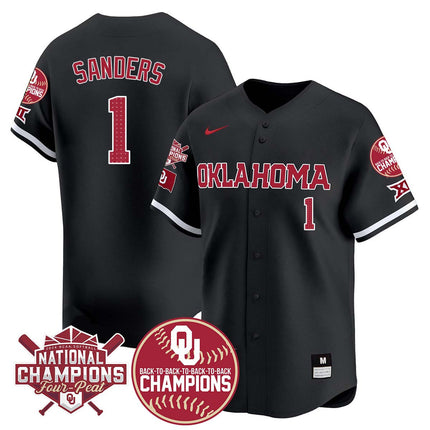 Men's size - Oklahoma Women's Back To National Champions Jersey 406VTTLJS002 - All Stitched