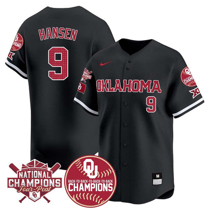 Men's size - Oklahoma Women's Back To National Champions Jersey 406VTTLJS002 - All Stitched