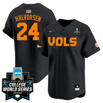 Men's Tennessee Volunteers 23/24 Jersey - 2024 College World Series Patch