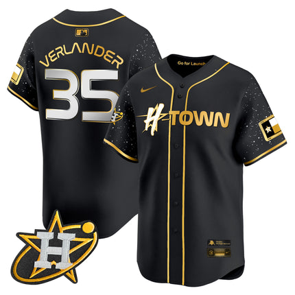 Men's Astros 2024 Space City H-Town Vapor Premier Limited Jersey - All Stitched