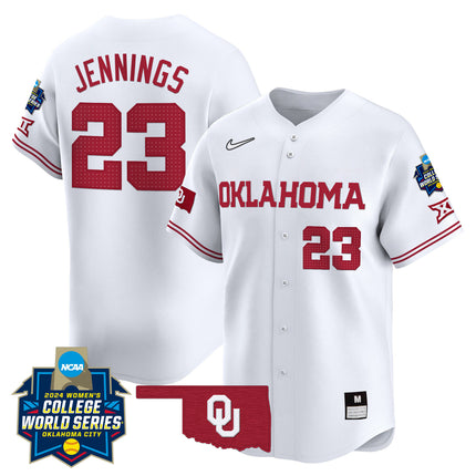 Men's size - Oklahoma Women's College World Series Champions Vapor Premier Limited Jersey - All Stitched