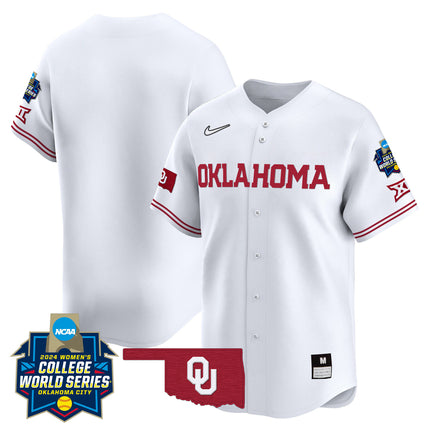 Men's size - Oklahoma Women's College World Series Champions Vapor Premier Limited Jersey - All Stitched